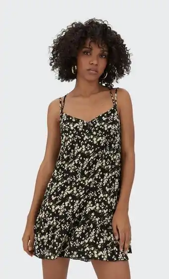 Vestido print flores