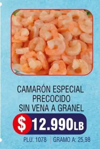 Surtifamiliar Camaron Especial Precocido Sin Vena a Granel oferta