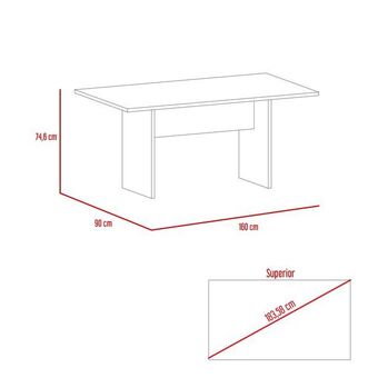 FUN Fábricas Unidas Mesa comedor 120 volterra rta wengue oferta
