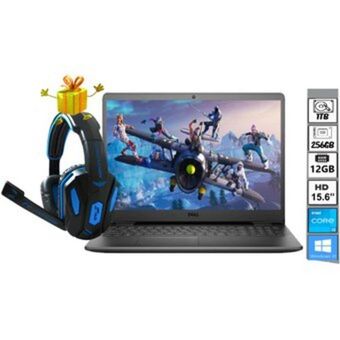 Linio Portátil dell core i3-1115g4 12gb 1tb + 256gb ssd+ diadema oferta