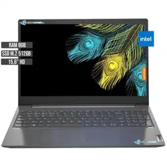 Linio Computador portatil lenovo intel dualcore n4020 ssd 512gb ram 8gb led hd 15.6” oferta