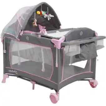 Linio Corral colecho maxibaby smart gris rosado oferta