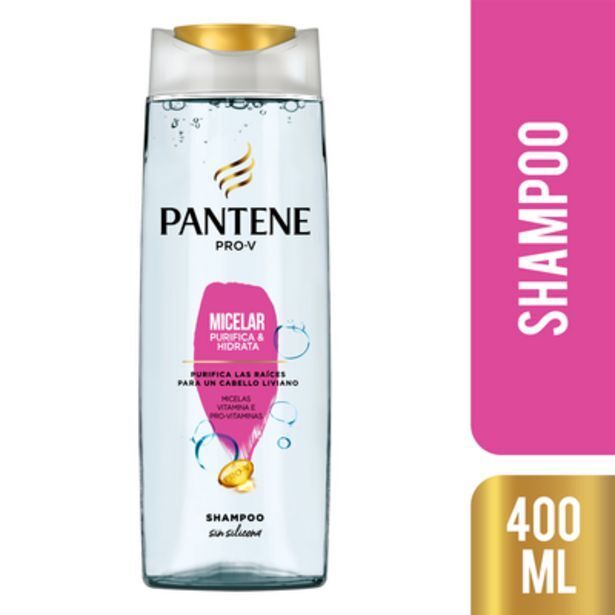 MegaTiendas Shampoo pantene micelar x 400 ml oferta