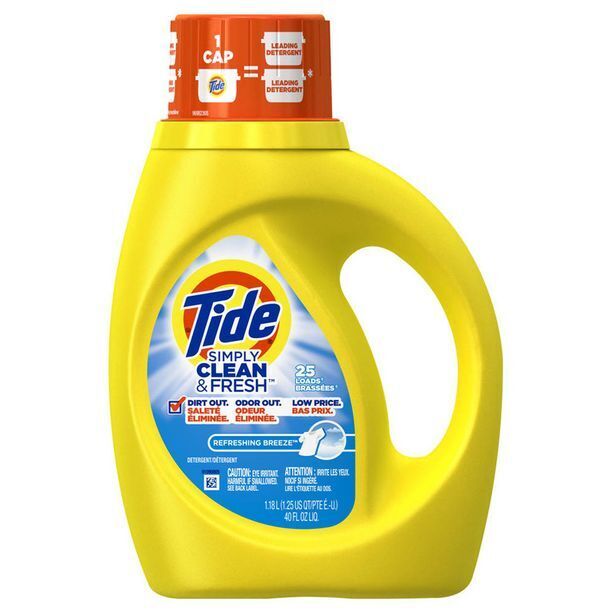 MegaTiendas Detergente líquido tide simply lavados 25 x 1.18 l oferta