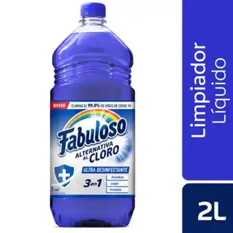 MegaTiendas Limpiador fabuloso alternativa cloro ultra d x 2 l oferta
