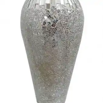 Romulo Montes Jarron en ceramica con vidrio oferta