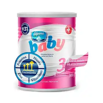 Merqueo Fórmula infantil alpina baby basic etapa 3 oferta