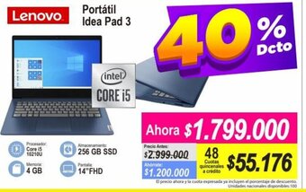 Alkomprar Lenovo - Portatil Idea Pad 3 oferta