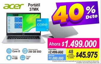 Alkomprar Acer - Portatil 37MK oferta
