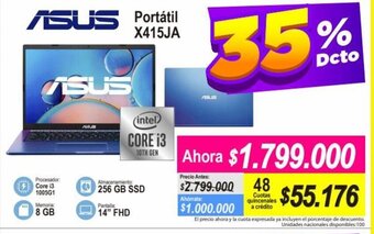 Alkomprar Asus - Portatil X415JA oferta