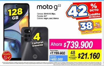 Alkomprar Moto G22 oferta
