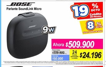 Alkomprar BOSE - Parlante SoundLink Micro oferta