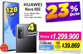Alkomprar Huawei - Nova 9SE oferta
