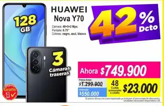 Alkomprar Huawei - Nova Y70 oferta