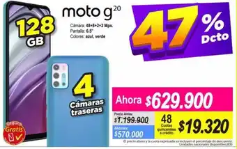 Alkomprar Moto g20 oferta