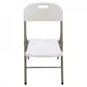 Home Sentry Silla plegable resina do garden blanco con gris oferta