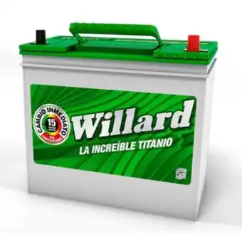 Alkosto Batería carro willard titanio ns60d-750t oferta