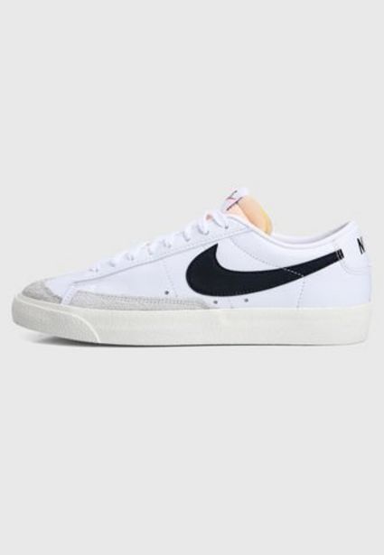 Dafiti Tenis lifestyle blanco-negro-gris nike blazer low 77 oferta