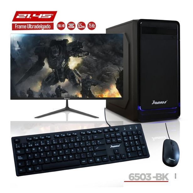 Éxito Computador de escritorio procesador core i3 10100 3,6 / ssd 256gb / monitor 22 oferta