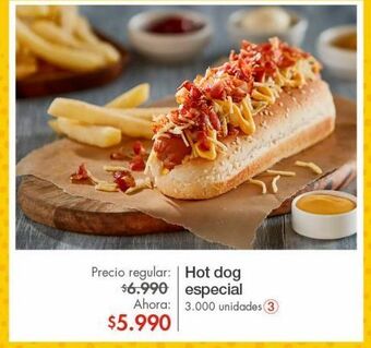 Metro Hot dog especial oferta