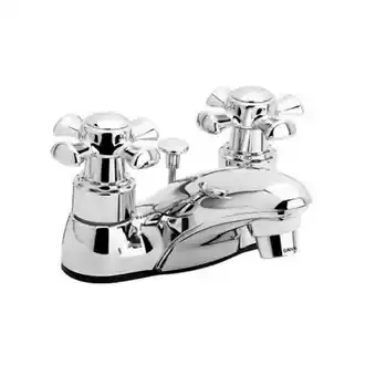 Tienda Cerámica Corona Grifería grival para lavamanos 4 pulgadas cruceta balta oferta