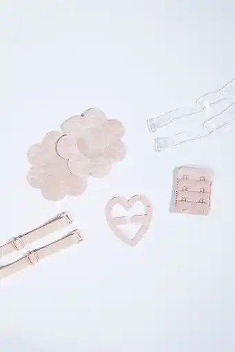 Set de 5 accesorios para brasier y pétalos
