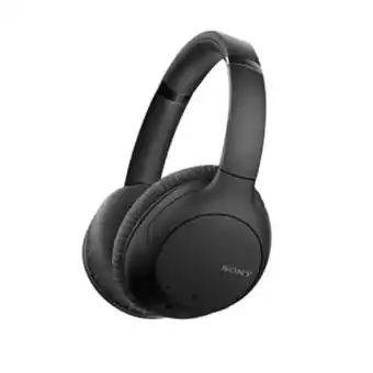 Audífonos de diadema sony inalámbricos bluetooth over ear wh-ch710n cancelación de ruido negro