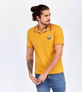 Stirpe Polo comfort manga corta con bordado unser oferta
