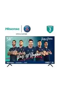 Claro Tv led hisense 58" uhd smart oferta