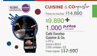 Jumbo Café excelso cuisine & co. oferta