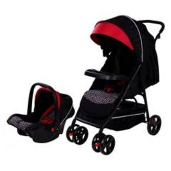 Falabella Coche travel system titanio 3 en 1 cutebabies oferta