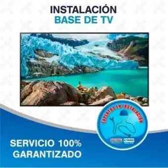 Ktronix Servicio de instalación tv 60" a 65" incluye base de inclinación oferta