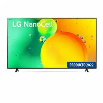 Ktronix Tv lg 75" pulgadas 189 cm 75nano75sqa 4k-uhd nanocell plano smart tv oferta
