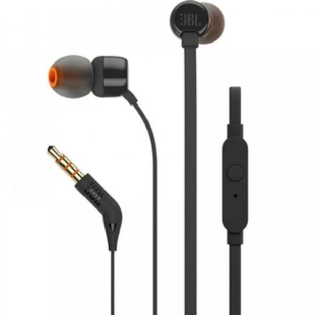 Ktronix Audífonos jbl alámbricos in ear manos libres t110 negro oferta