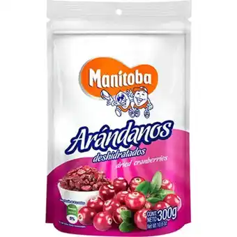 MegaTiendas Arándanos cranberri manítoba x 300 g oferta