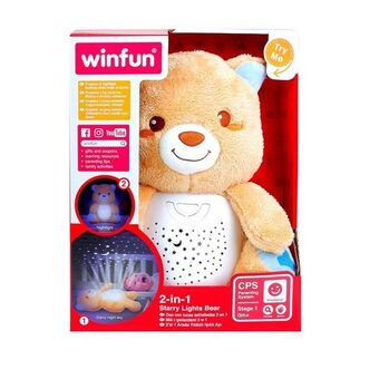 Alkosto Juguete para bebé oso de peluche con luces estrelladas winfun oferta