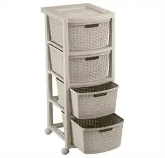Almacenes La 13 Cajonero rattan 4 gavetas / rimax oferta