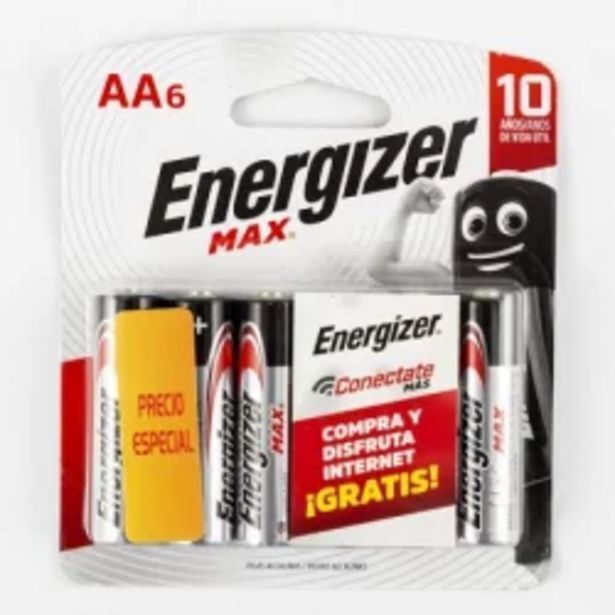 Home Sentry Pila energizer aax6 alcalina max 9400 oferta