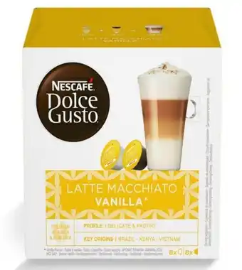 Éxito Capsulas cafe leche/vainilla nescafe dolce gusto 188.4 gr oferta