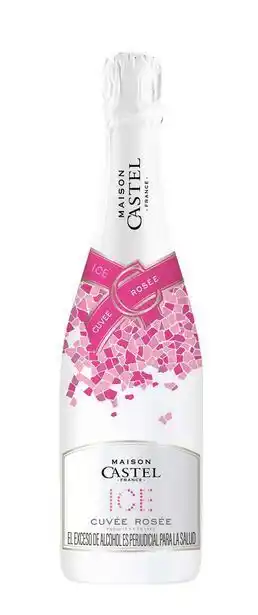 Éxito Vino espumoso rosée ice maison castel marca exclusiva 750 ml oferta