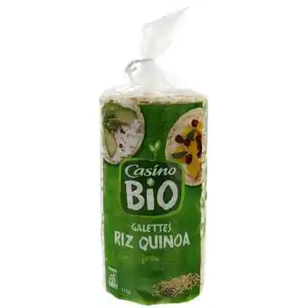 Éxito Galletas de arroz y quinoa bio casino marca exclusiva 115 gr oferta