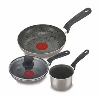 Alkosto Kombo imusa perol 10 cm + cacerola 16 cm tapa de vidrio + sartén 20 cm talent oferta