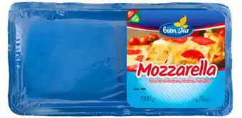 Makro Queso mozzarella bienstar 1kgen60u oferta
