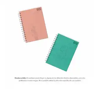 Panamericana Cuaderno 7 materias mixto, argollado, tipo cuero (surtido) oferta