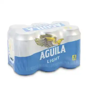 Makro Cerveza aguila light lata 330ccx6u oferta