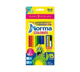 Panamericana Colores norma x 13 unidades + 1 color doble punta oferta