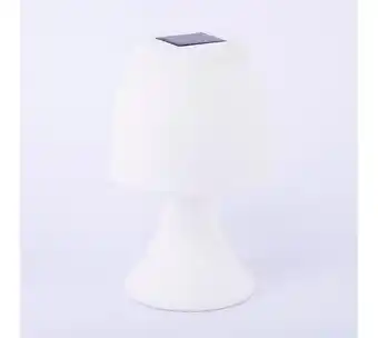 Panamericana Lámpara de mesa con panel solar oferta