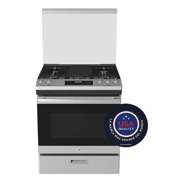 Mercado Libre Cocina de piso a gas 76 cm acero inoxidable ge - eg7686ssc0 oferta