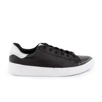 Mussi Tenis de cuero negro oferta