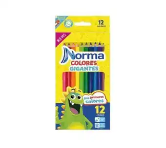 Panamericana Colores norma x 12 unidades, gigantes, triangulares oferta